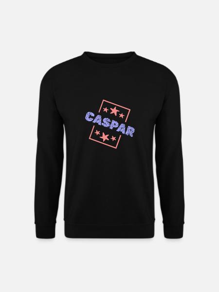 Gift for Caspar - Unisex Sweatshirt - black