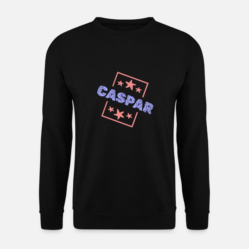 Gift for Caspar - Unisex Sweatshirt - black
