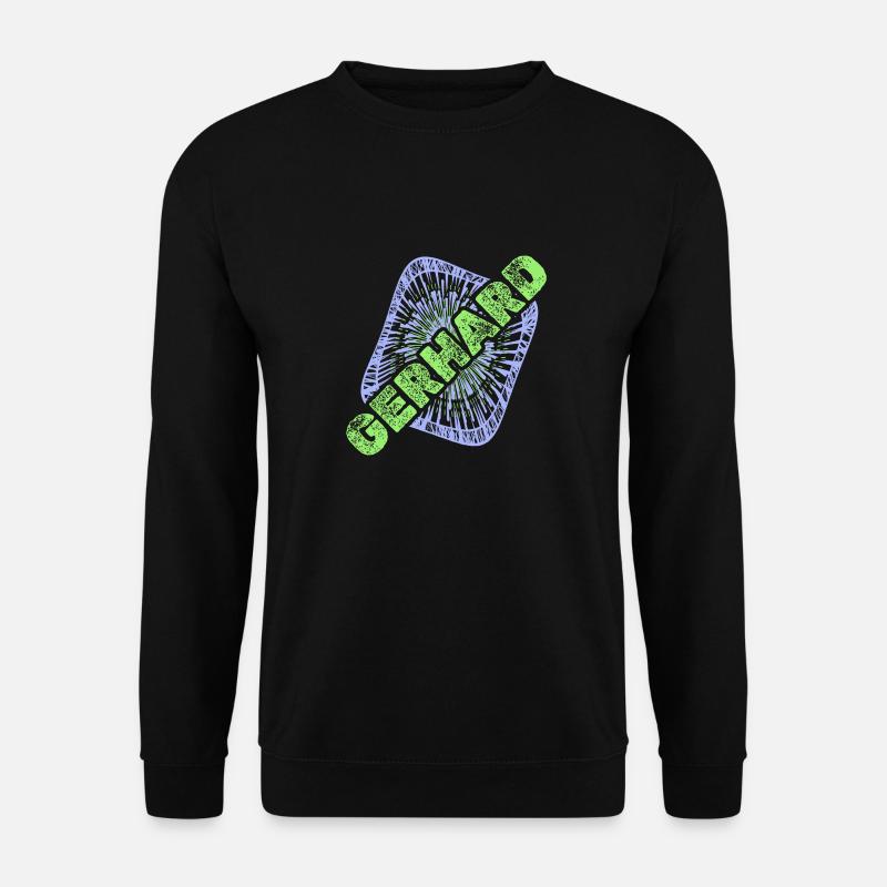 Gerhard: Gerhard - Sweat-shirt Unisexe - noir