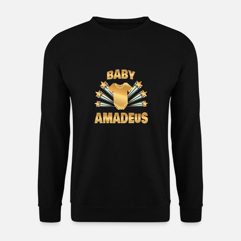 Geschenk für Amadeus - Unisex Pullover - Schwarz