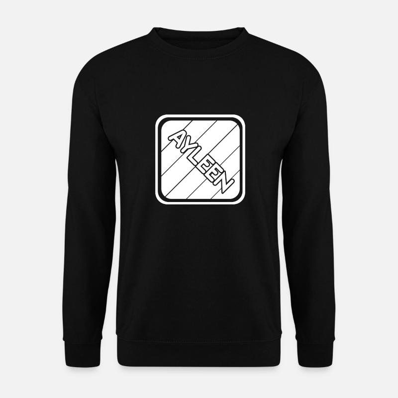 Mädchenname Ayleen - Unisex Pullover - Schwarz