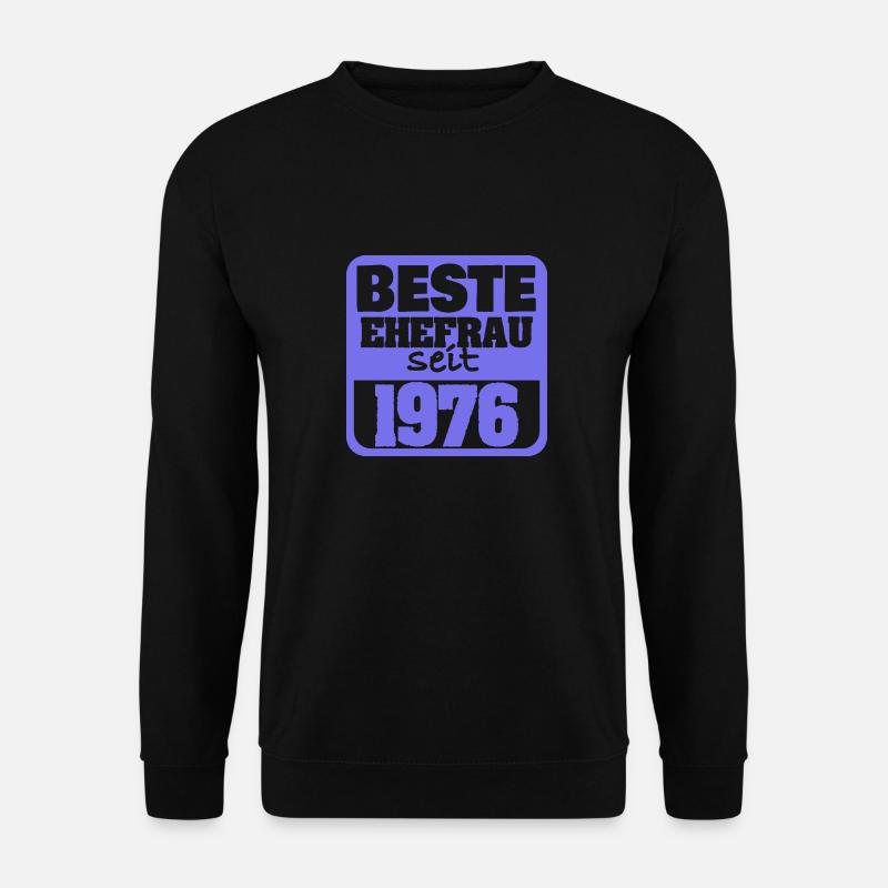1976 - Unisex Sweatshirt - black