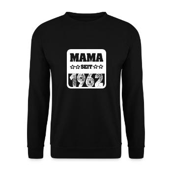 Bébé 1962 - Sweat-shirt Unisexe - noir - Devant - Alina (178cm) & Michal (187cm)