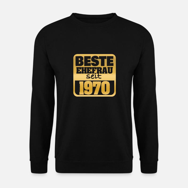 1970 - Unisex Pullover - Schwarz