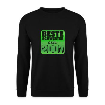 Soeur 2007 - Sweat-shirt Unisexe - noir - Devant - Alina (178cm) & Michal (187cm)