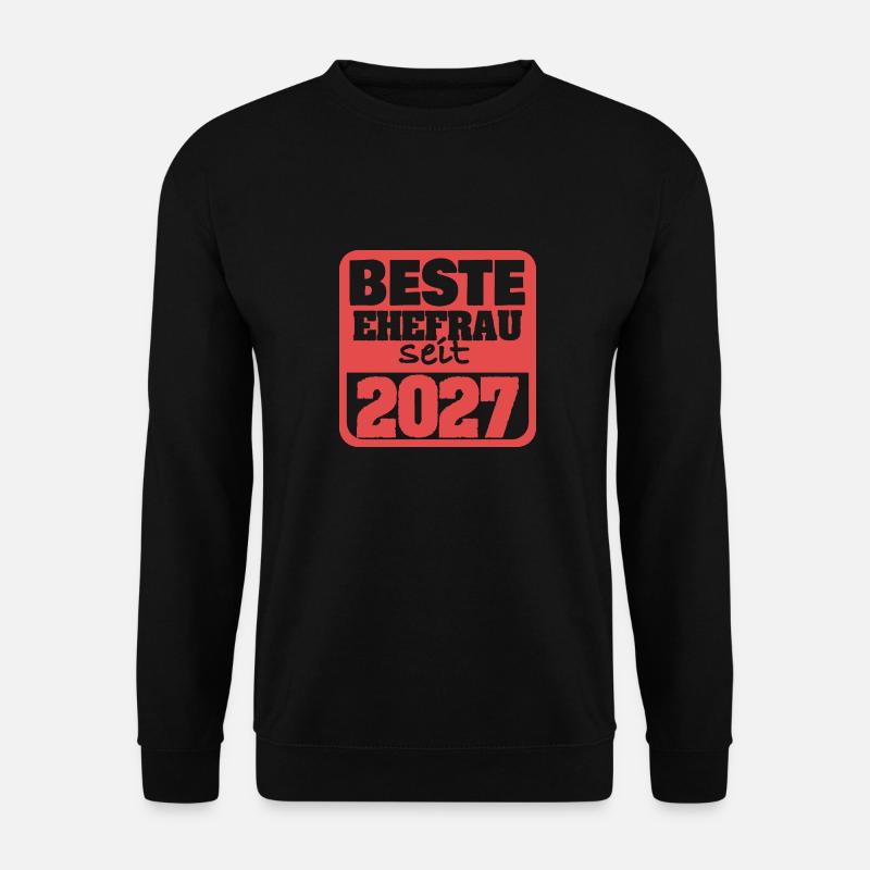 2027 - Unisex Pullover - Schwarz