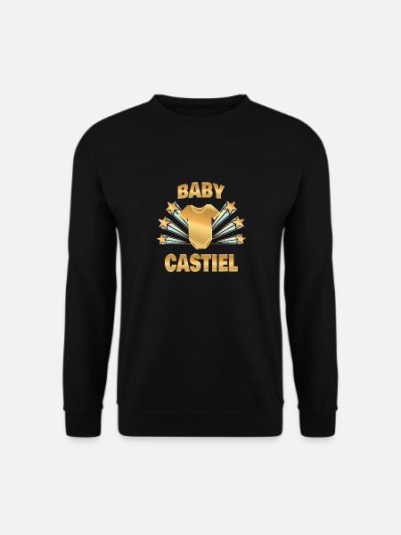 Castiel als Geburt - Unisex Pullover - Schwarz