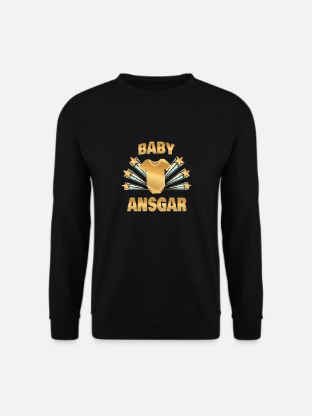 Gift for Ansgar - Unisex Sweatshirt - black