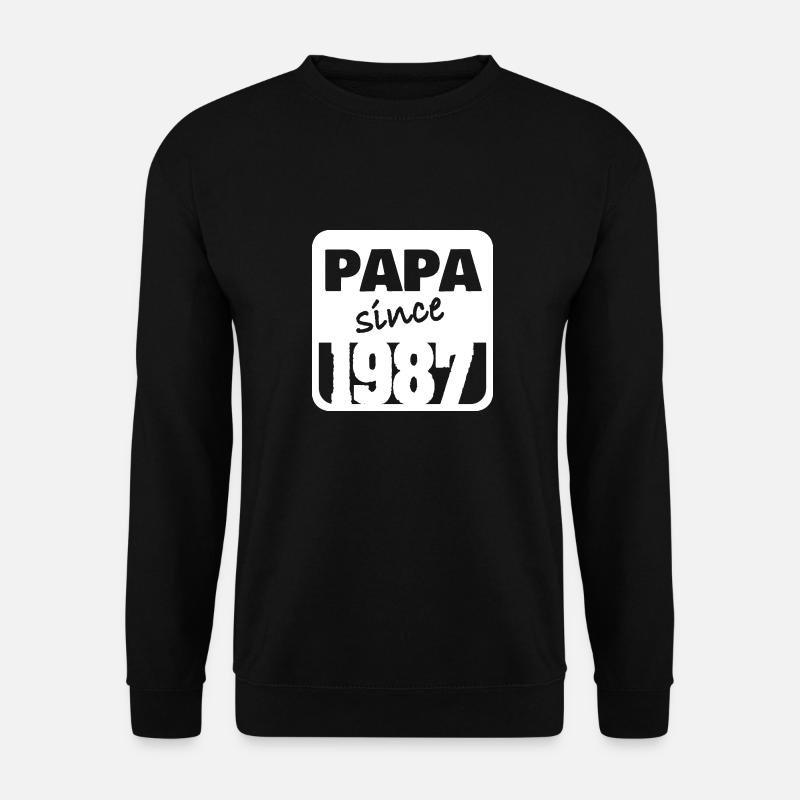 Dad 1987 - Unisex Sweatshirt - black