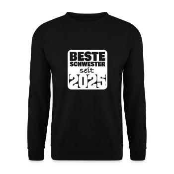 Siblings 2025 - Unisex Sweatshirt - black - Front - Alina (178cm) & Michal (187cm)