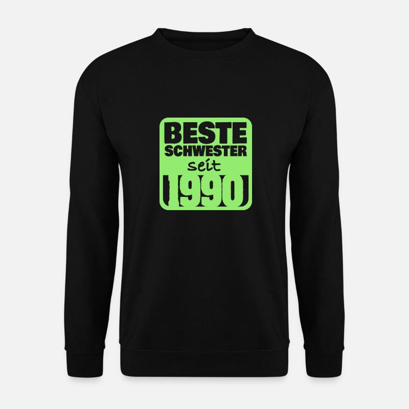 1990 - Unisex Pullover - Schwarz