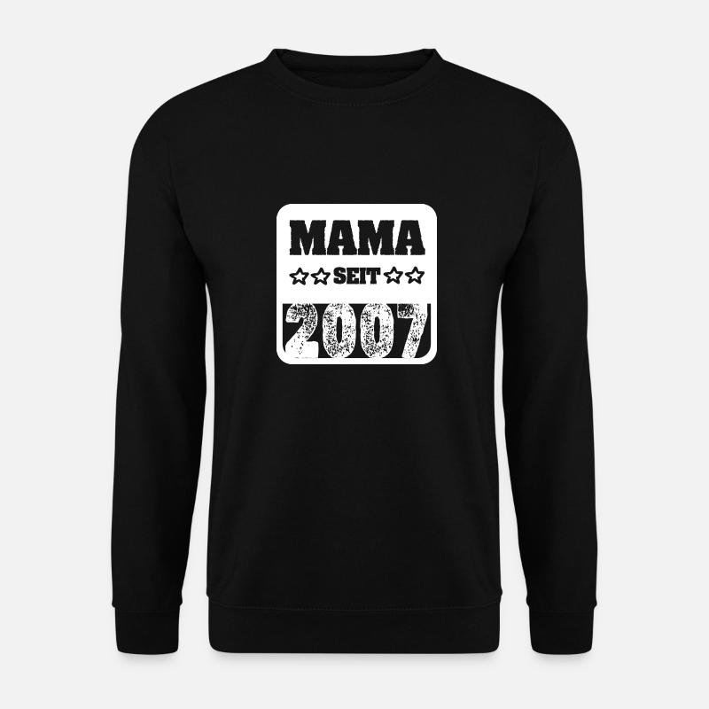 Born in 2007 - Unisex Sweatshirt - black