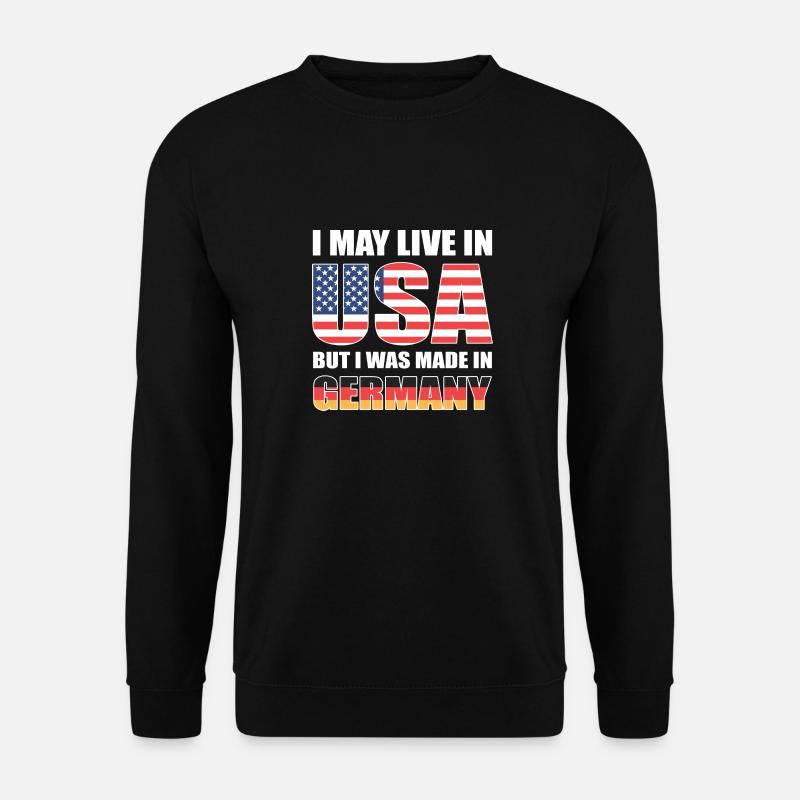 American German - Unisex Sweatshirt - black