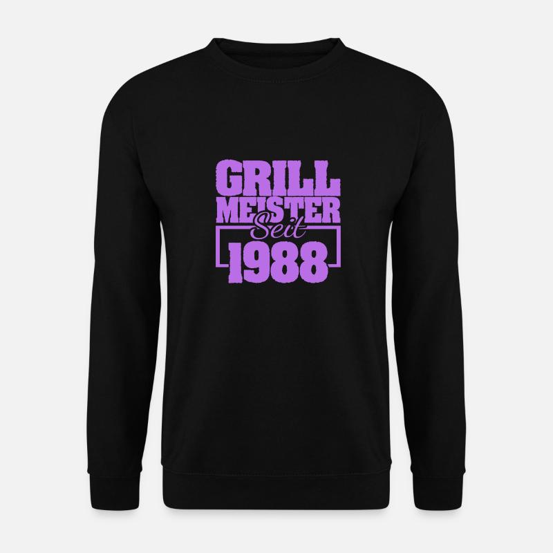 Grillen 1988 - Unisex Pullover - Schwarz
