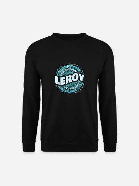 Leroy als Geschenkidee - Unisex Pullover - Schwarz