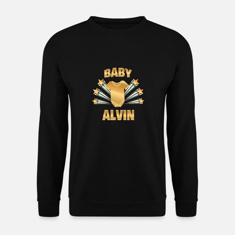 Geburt Alvin - Unisex Pullover - Schwarz
