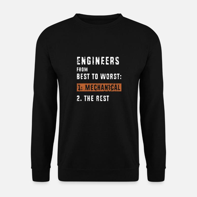 Mechanical Engineer - Unisex Sweatshirt - black