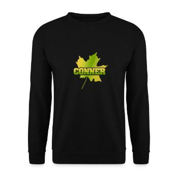 Conner Conner - Sweat-shirt Unisexe - noir - Devant - Alina (178cm) & Michal (187cm)