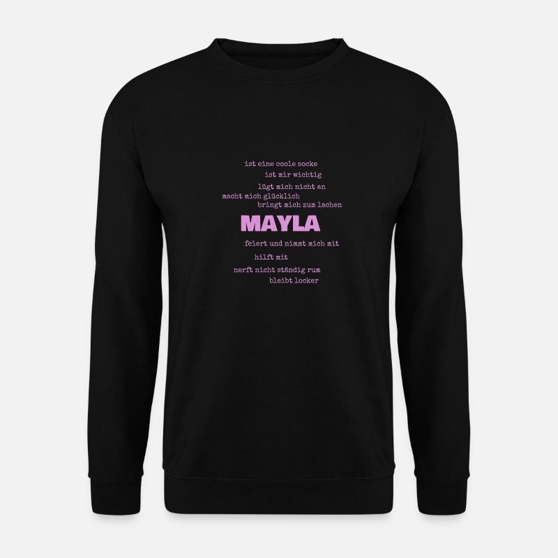 Mayla as Proverbs - Unisex Sweatshirt - black
