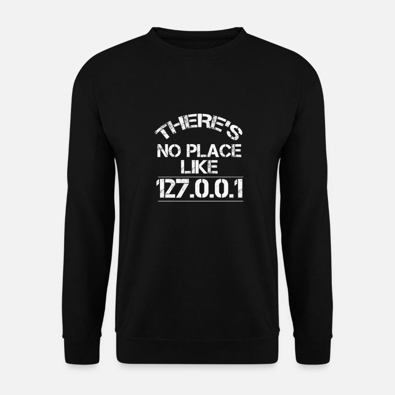 Computer Nerd Geek - Unisex Pullover - Schwarz
