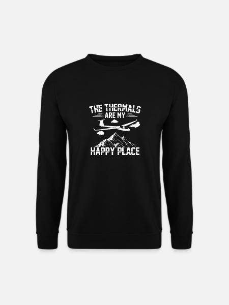 Gliders | Glider Flying Glider Pilot Gifts - Unisex Sweatshirt - black
