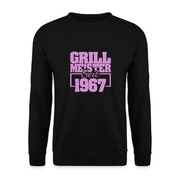 Jahr 1967 - Unisex Pullover - Schwarz - Vorne - Alina (178cm) & Michal (187cm)