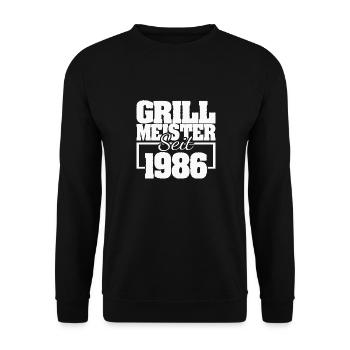 Grillades 1986 - Sweat-shirt Unisexe - noir - Devant - Alina (178cm) & Michal (187cm)