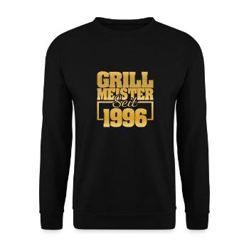 Jahr 1996 - Unisex Pullover - Schwarz - Vorne - Alina (178cm) & Michal (187cm)