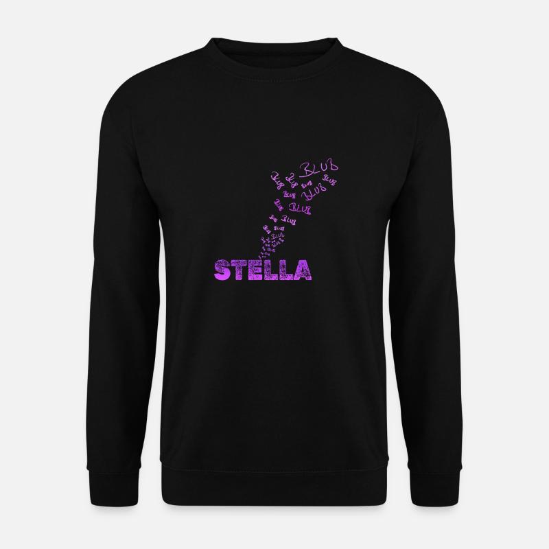 Spaßig Stella - Unisex Pullover - Schwarz