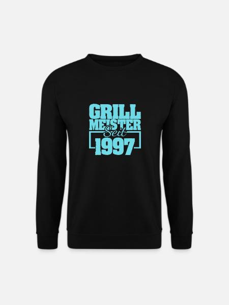 Barbecue cutlery 1997 - Unisex Sweatshirt - black
