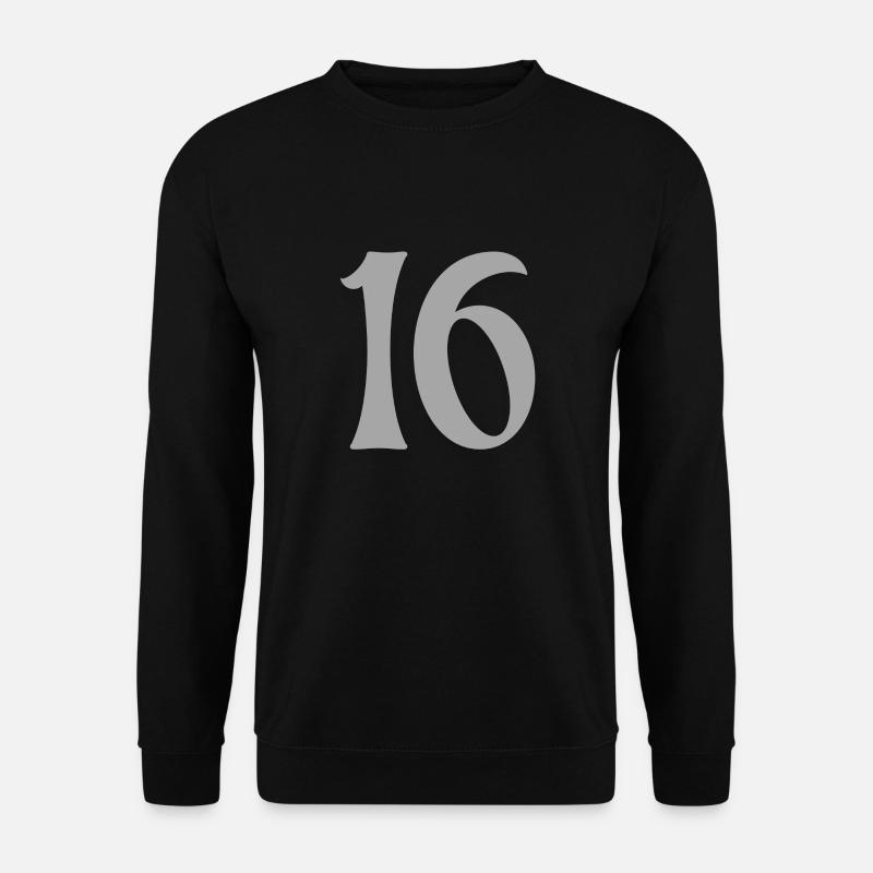 16 - Unisex Sweatshirt - black