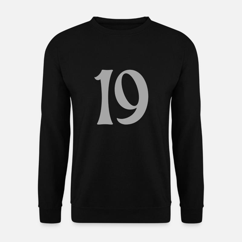 19 - Unisex Sweatshirt - black