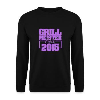 2015 - Unisex Sweatshirt - black - Front - Alina (178cm) & Michal (187cm)