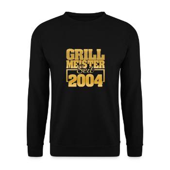 Grilled meat 2004 - Unisex Sweatshirt - black - Front - Alina (178cm) & Michal (187cm)