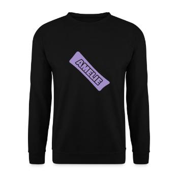 Amelie - Unisex Pullover - Schwarz - Vorne - Alina (178cm) & Michal (187cm)