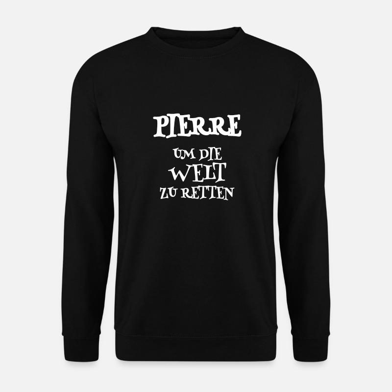 Pierre - Unisex Sweatshirt - black