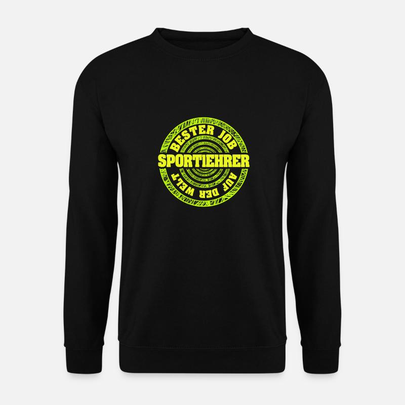 Sportlehrer als Job - Unisex Pullover - Schwarz