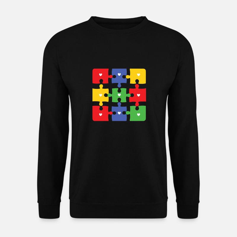 Autism - Unisex Sweatshirt - black