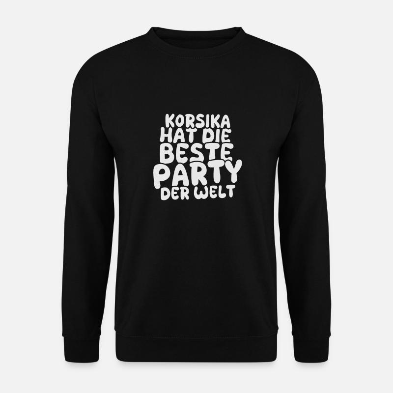 Korsika - Unisex Pullover - Schwarz