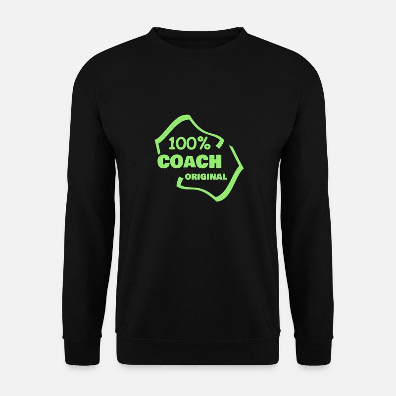Coach als Beruf - Unisex Pullover - Schwarz