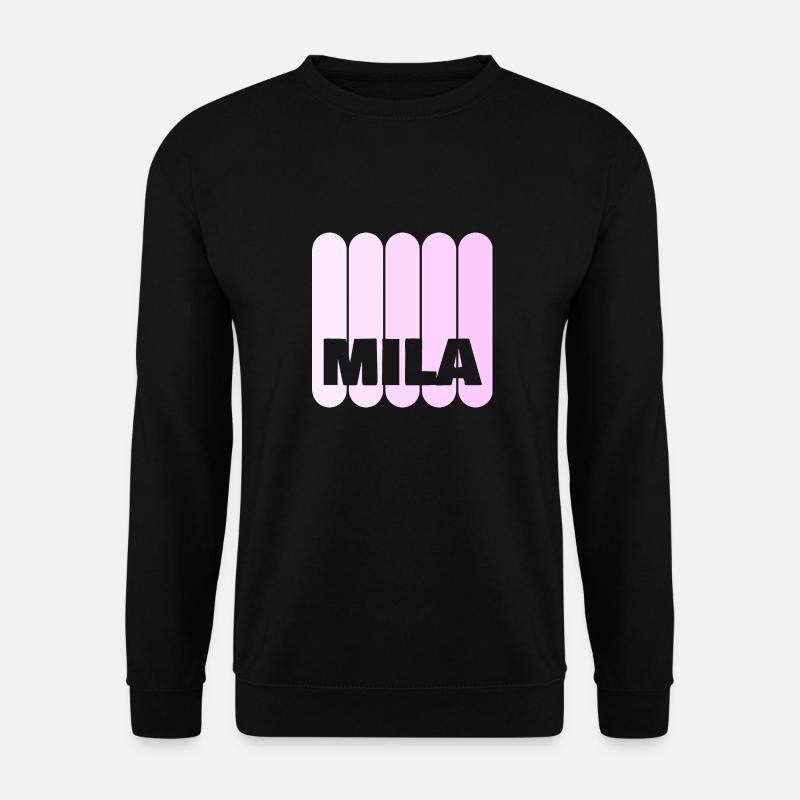 Mila - Unisex Pullover - Schwarz