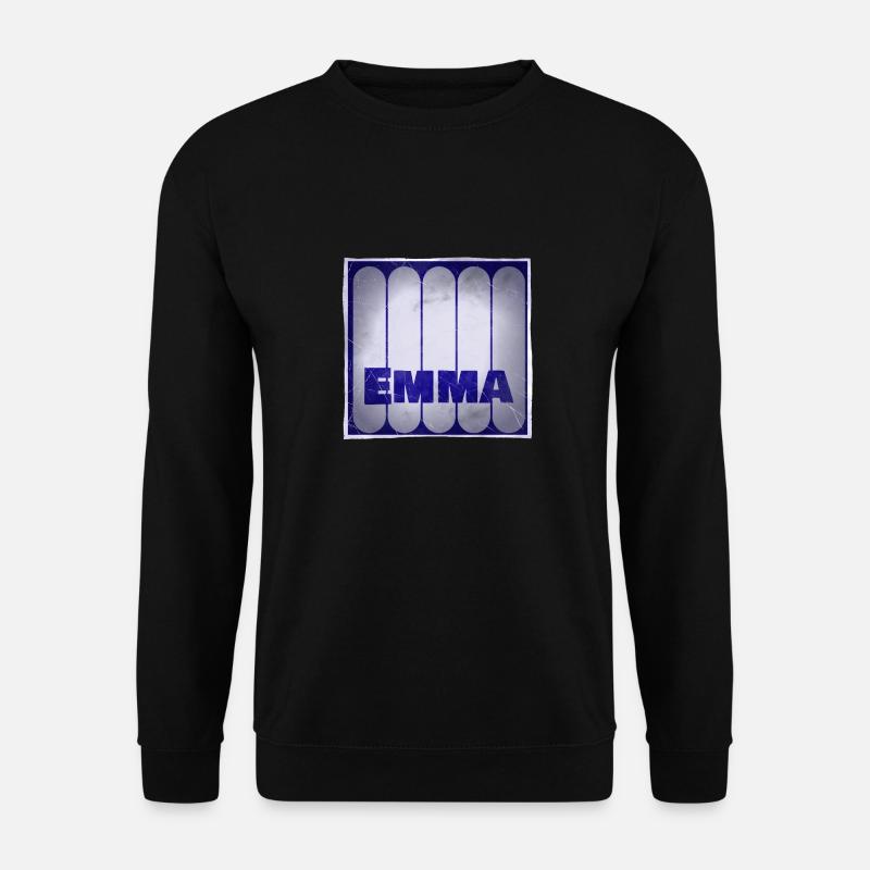 Nom Emma Idée Cadeau - Sweat-shirt Unisexe - noir