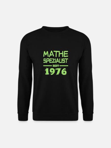 Jahr 1976 - Unisex Pullover - Schwarz