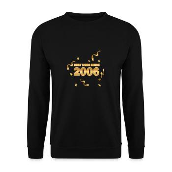2006 - Unisex Sweatshirt - black - Front - Alina (178cm) & Michal (187cm)