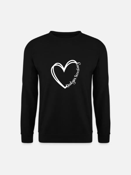 Dialyse Sekretärin Dialysefachkraft - Unisex Pullover - Schwarz