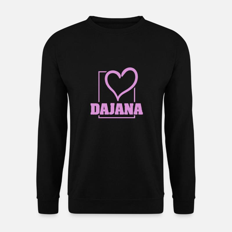 Bachelorette Dajana - Unisex Sweatshirt - black