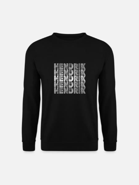 Hendrik - Sweat-shirt Unisexe - noir