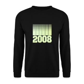 2008 - Unisex Sweatshirt - black - Front - Alina (178cm) & Michal (187cm)