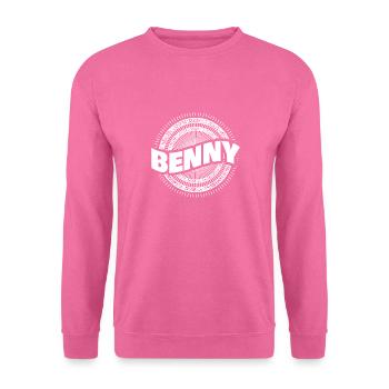 Benny - Sweat-shirt Unisexe - rose - Devant