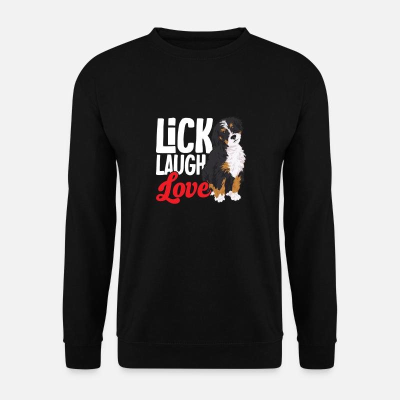 Bernedoodle Dog - Unisex Sweatshirt - black